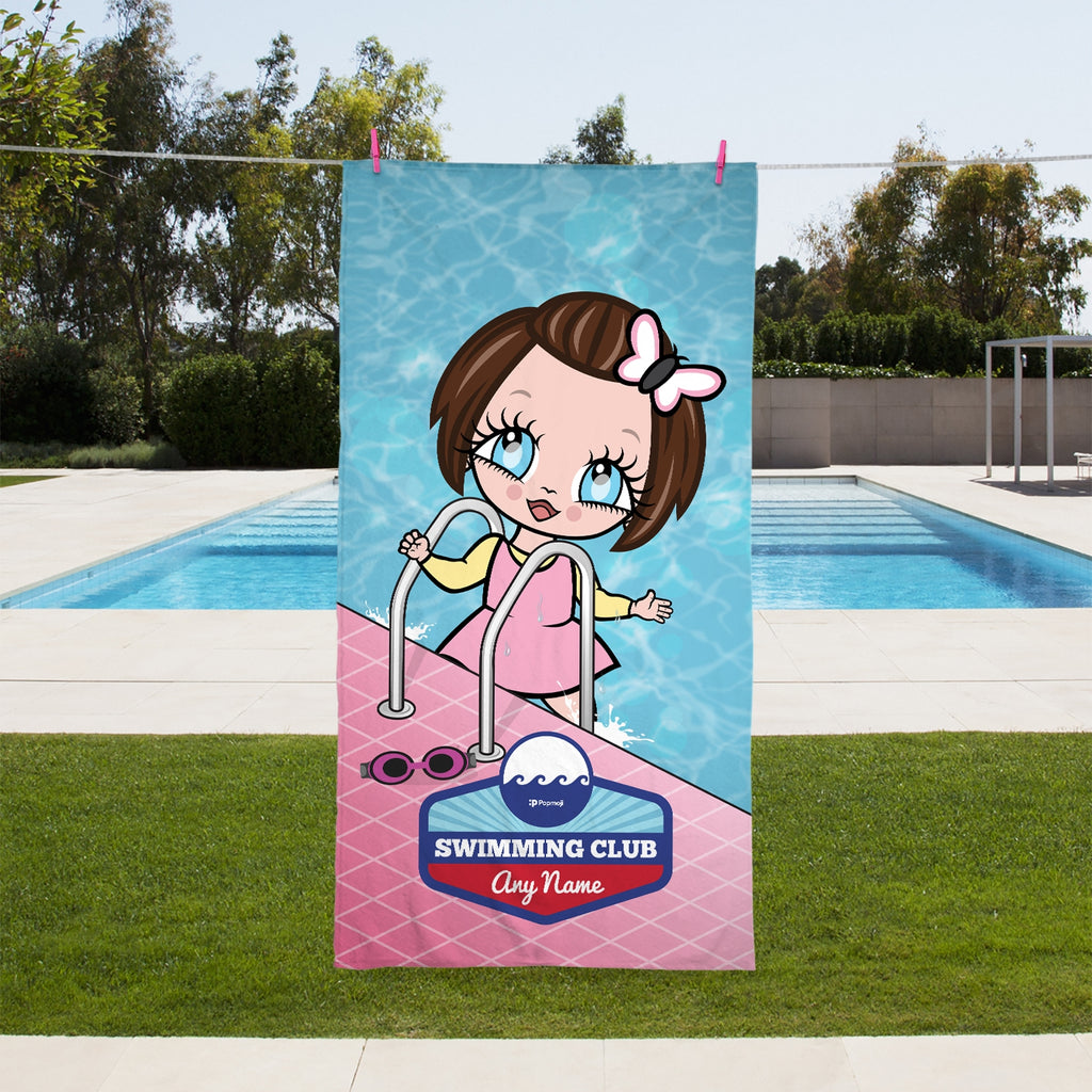 Early Years Personalized Poolside Swimming Towel - Image 2