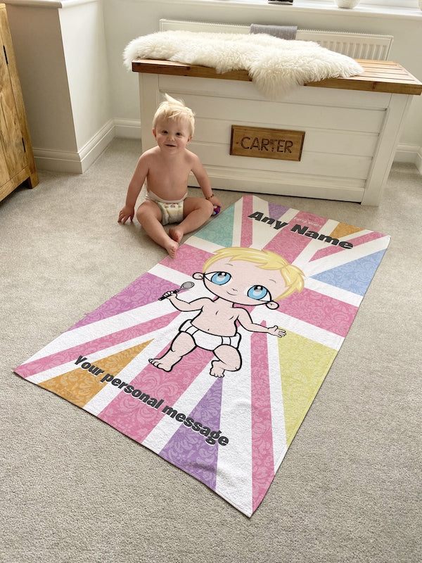 Early Years Union Jack Beach Towel - Image 2