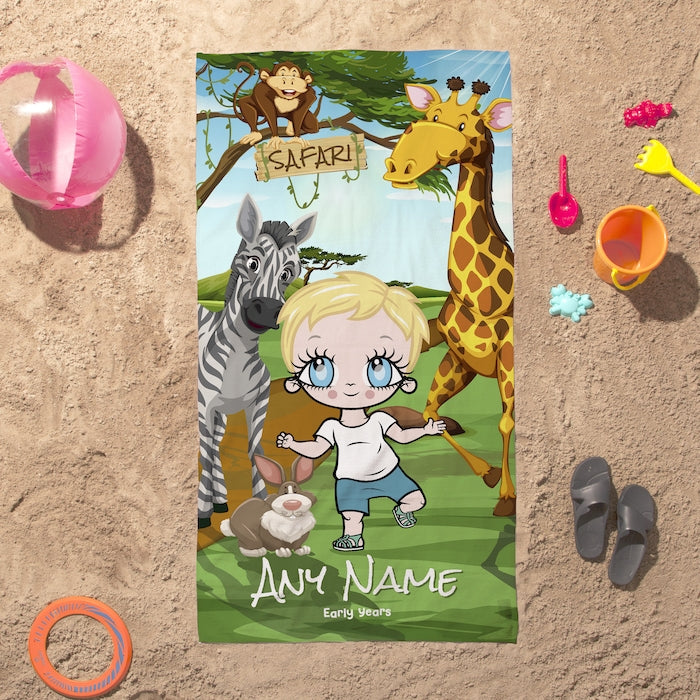 Early Years Safari Beach Towel - Image 3