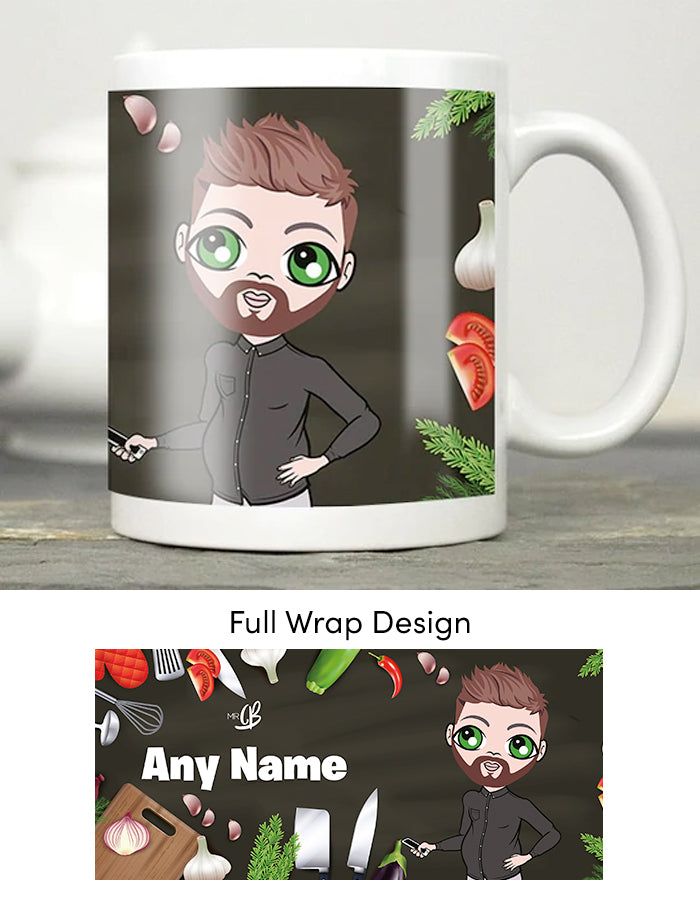 Mens Personalized Foodie Mug