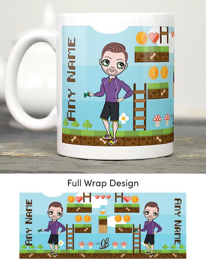 Mens Personalized Gamer Mug