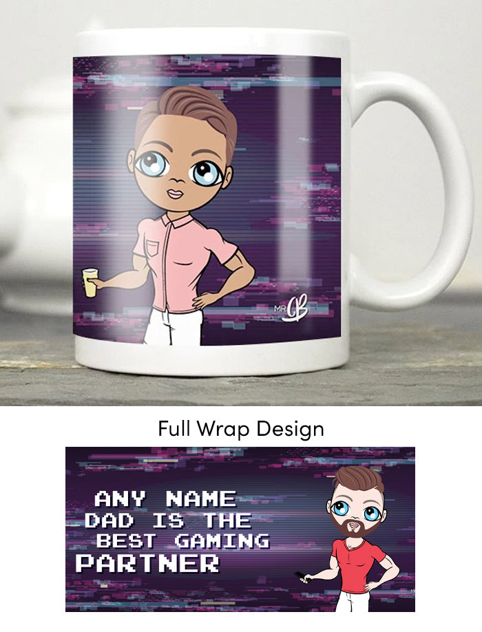Mens Personalized Gaming Partner Mug