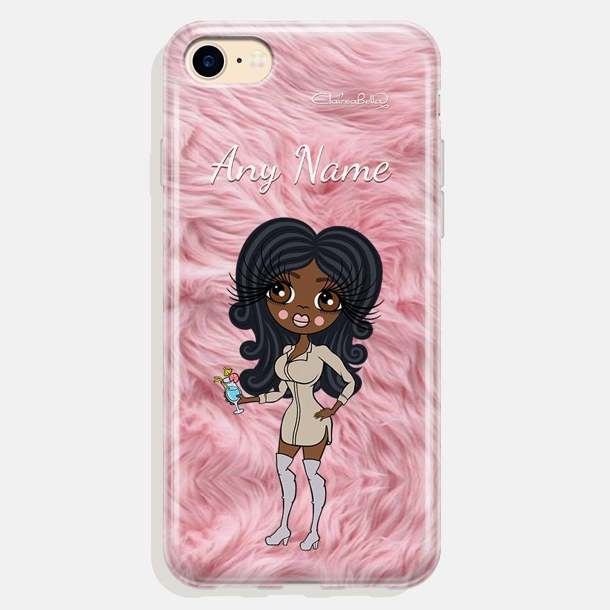 ClaireaBella Personalized Fur Effect Phone Case - Image 0