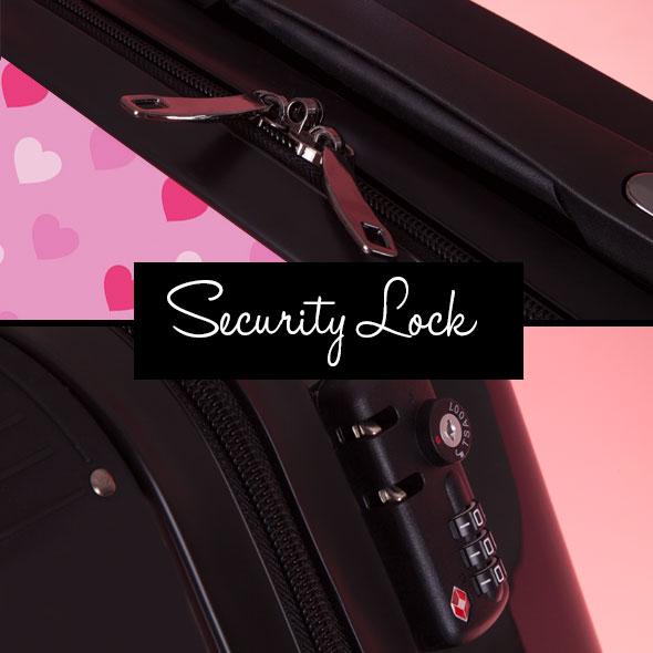 ClaireaBella Heart Suitcase - Image 8