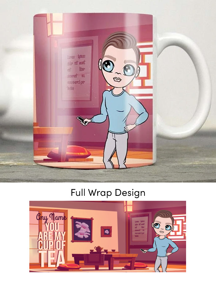 Mens Personalized My Cup Of Tea Mug