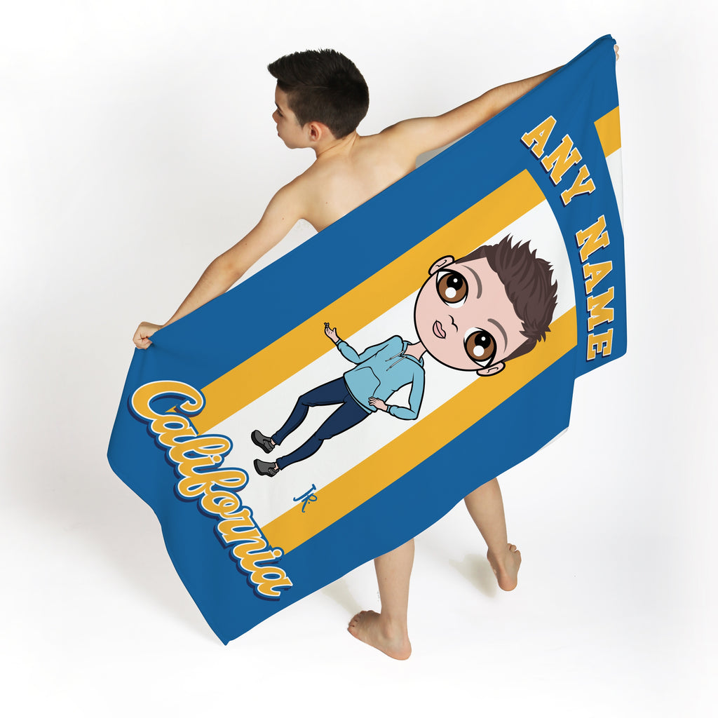 Jnr Boys California Beach Towel - Image 2