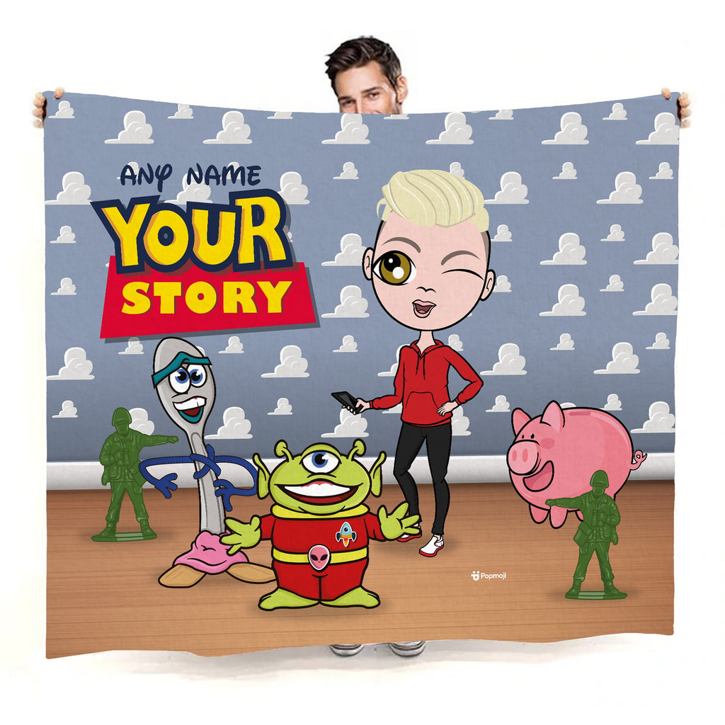 Boys Your Story Fleece Blanket - Image 1