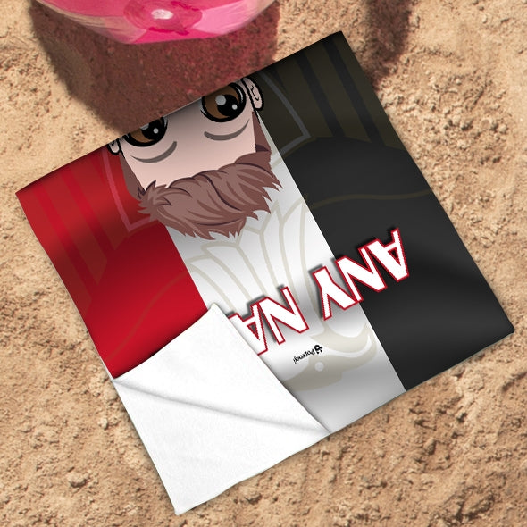Jnr Boys Egypt Flag Beach Towel - Image 2