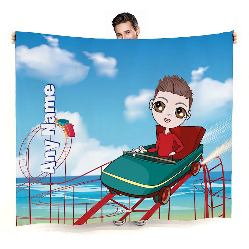 Boys Thrill Seeker Fleece Blanket - Image 1