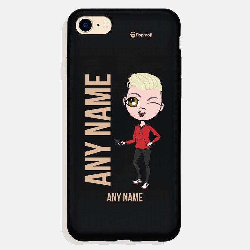 Jnr Boys Personalized Nude Phone Case - Image 2
