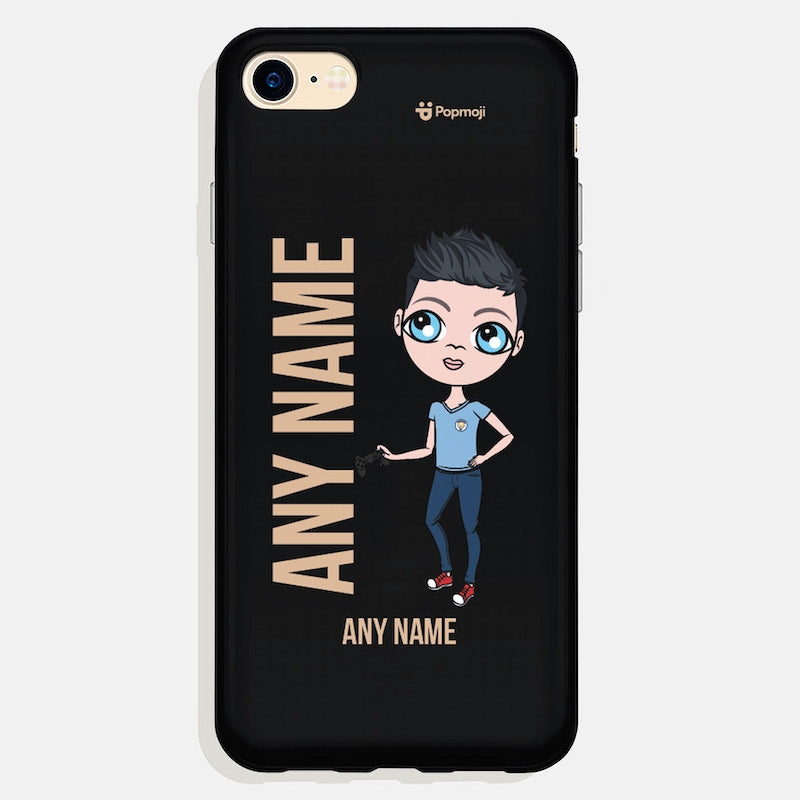 Jnr Boys Personalized Nude Phone Case - Image 1