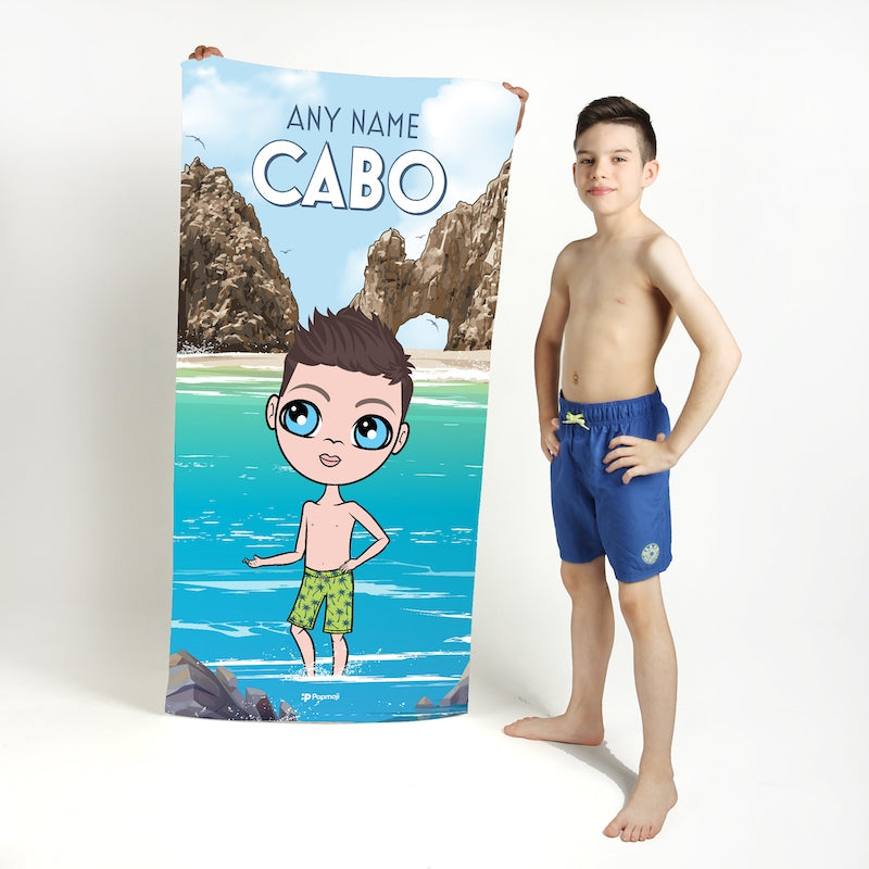 Jnr Boys Cabo Beach Towel - Image 1
