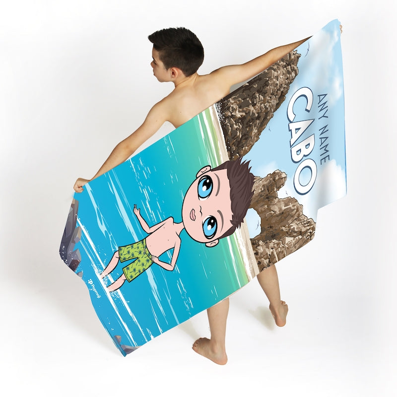 Jnr Boys Cabo Beach Towel - Image 2