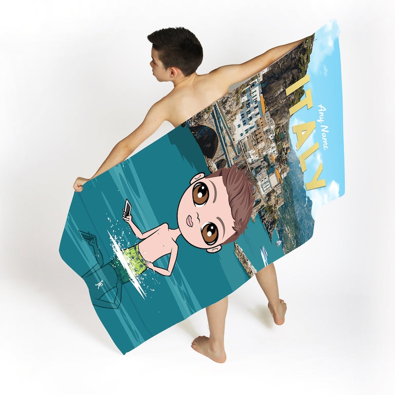 Jnr Boys Italy Beach Towel - Image 2