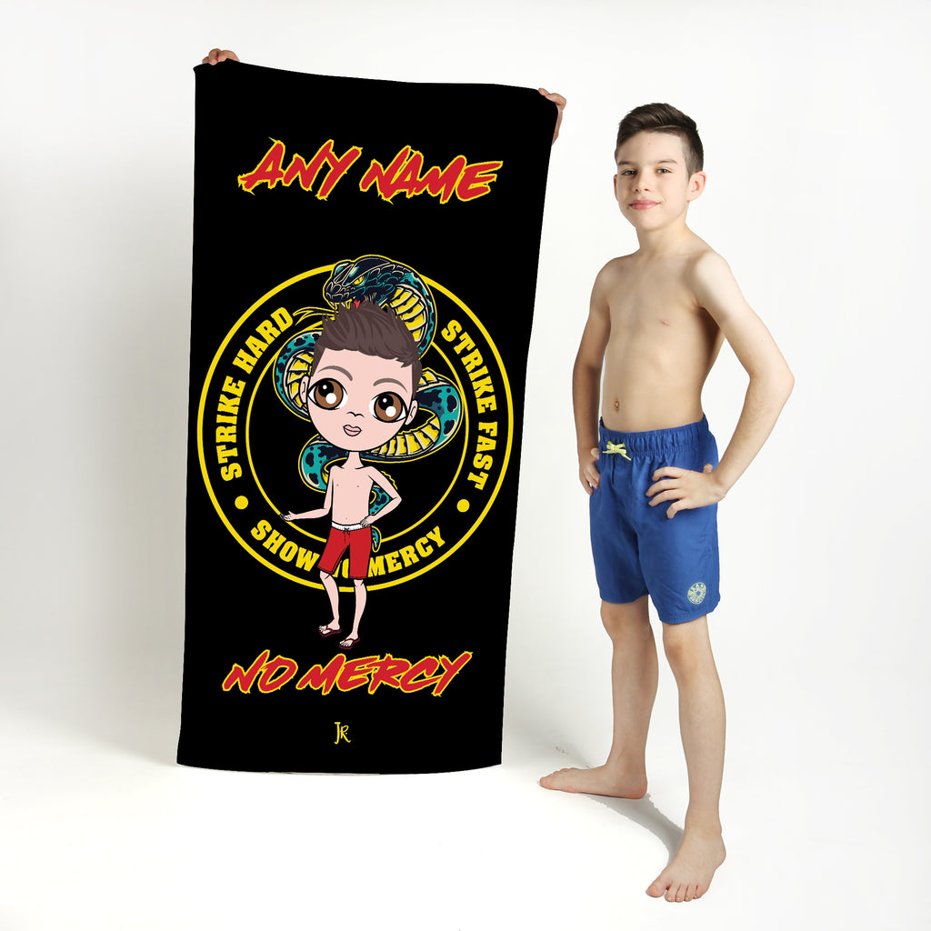 Jnr Boys No Mercy Beach Towel - Image 3