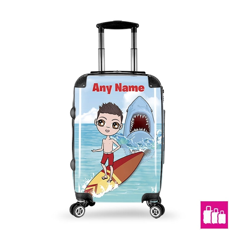 Jnr Boys Shark Attack Suitcase - Image 1
