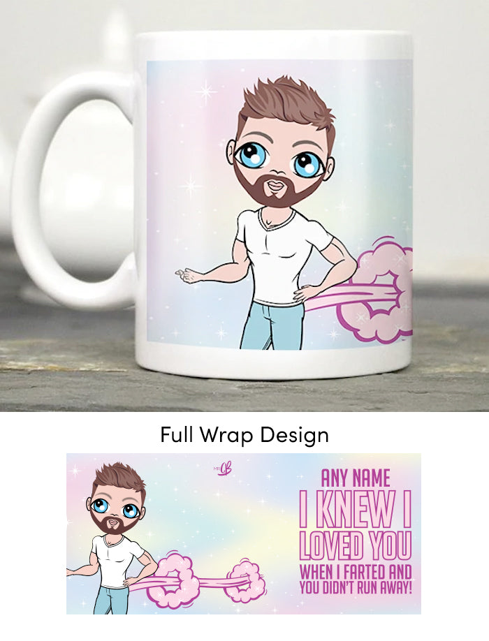 Mens Personalized I Knew I Loved You Mug