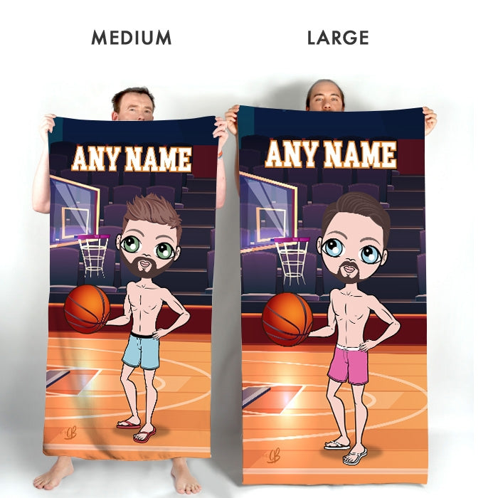 MrCB Basketball Beach Towel - Image 4