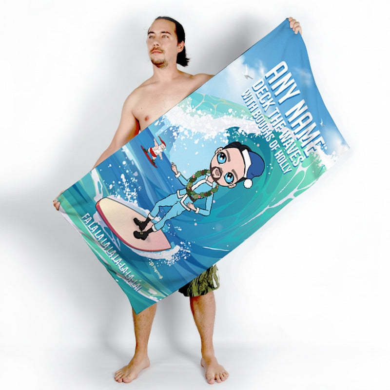 MrCB Deck The Waves Beach Towel - Image 3