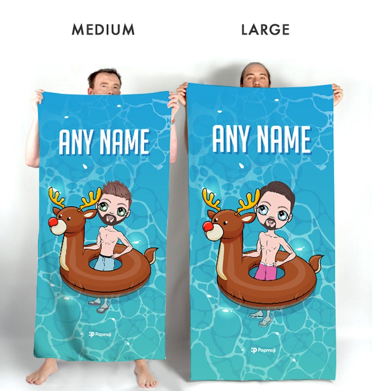 MrCB Inflatable Reindeer Beach Towel - Image 4