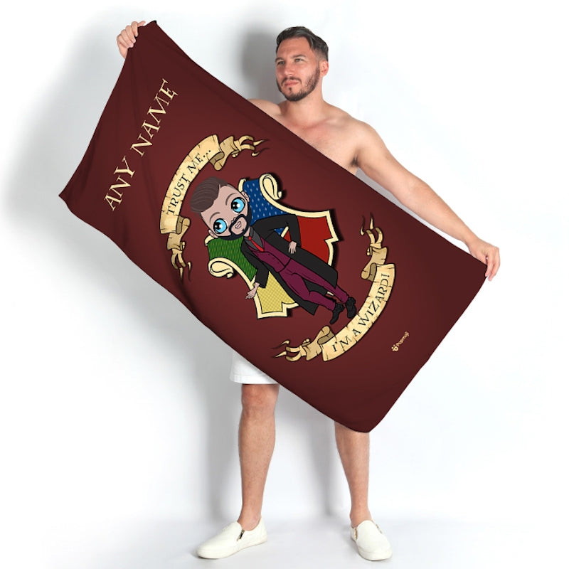 MrCB Wizard Beach Towel - Image 1