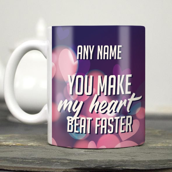 MrCB Blured Hearts Mug - Image 2