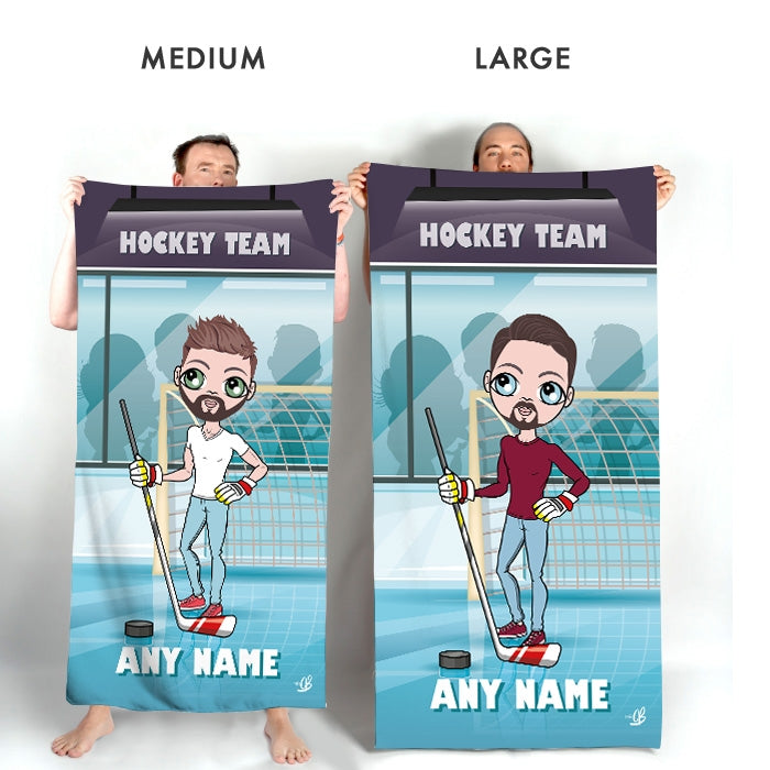 MrCB Ice Hockey Beach Towel - Image 3