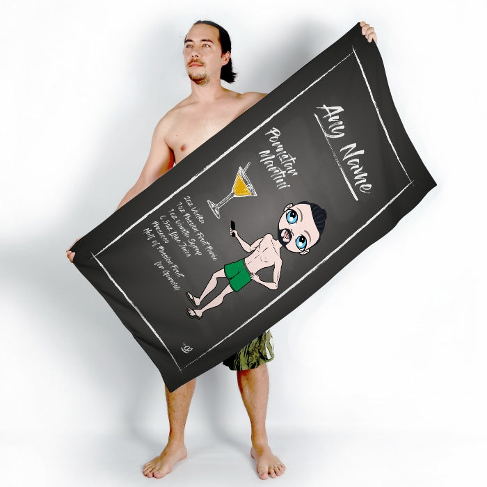 MrCB Pornstar Martini Beach Towel - Image 2