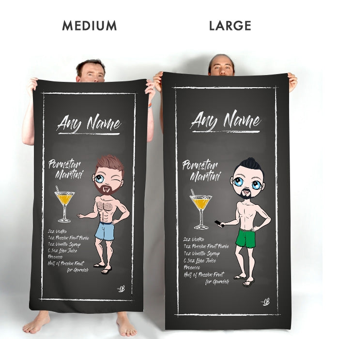 MrCB Pornstar Martini Beach Towel - Image 4