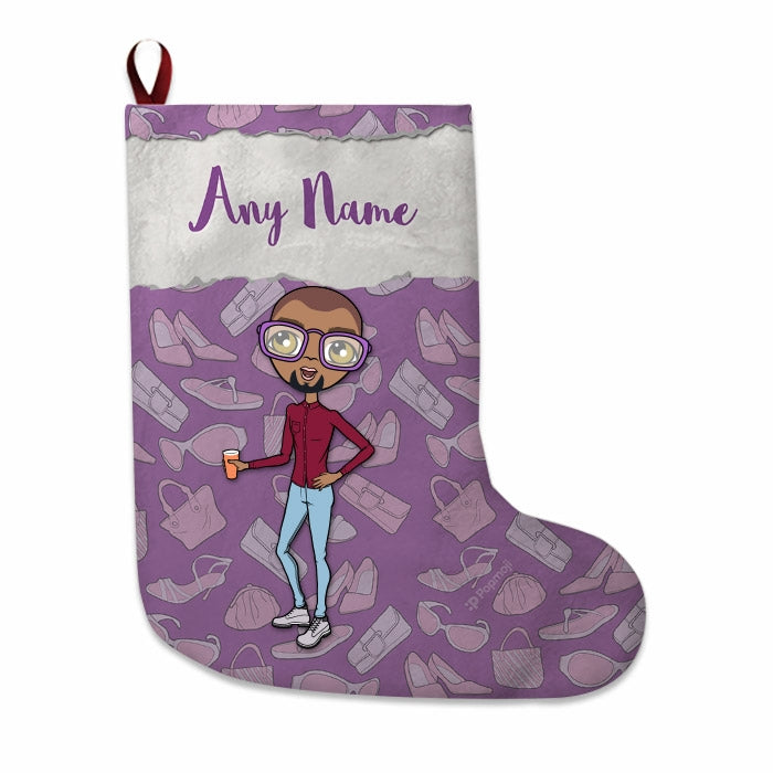 Mens Personalized Christmas Stocking - Fashionista - Image 3