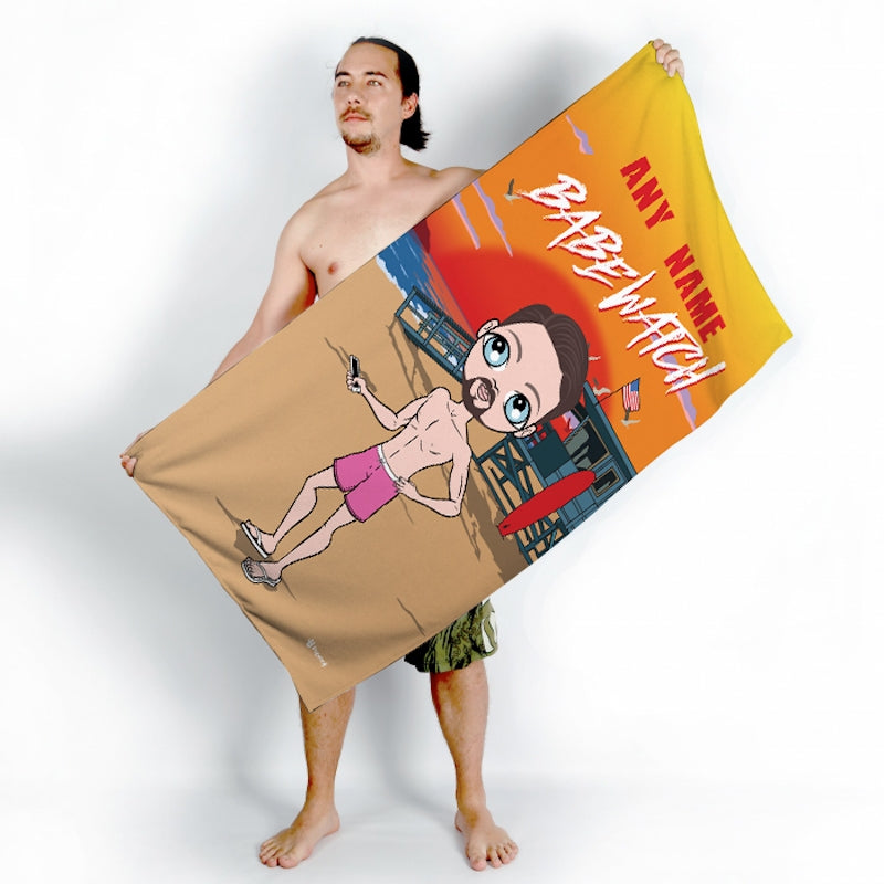 MrCB Babewatch Beach Towel - Image 4