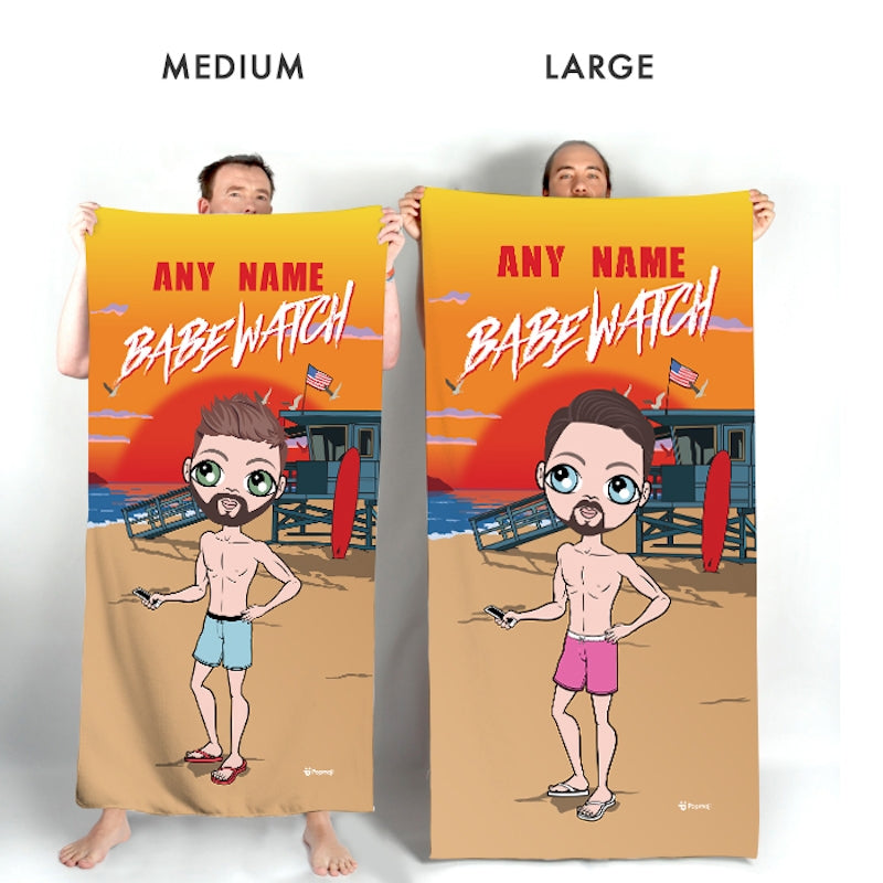 MrCB Babewatch Beach Towel - Image 3