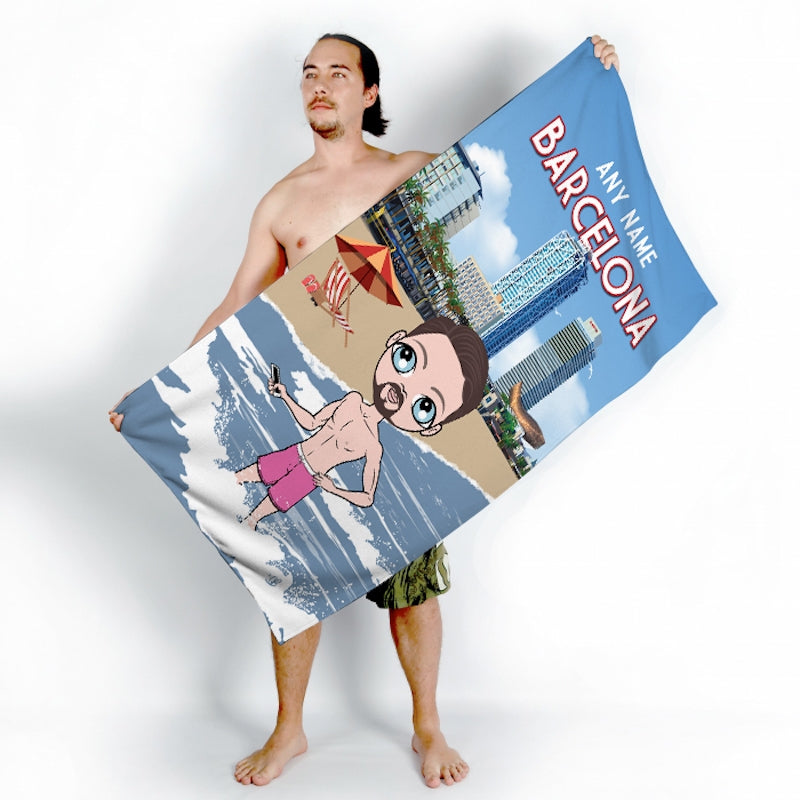 MrCB Barcelona Beach Towel - Image 2