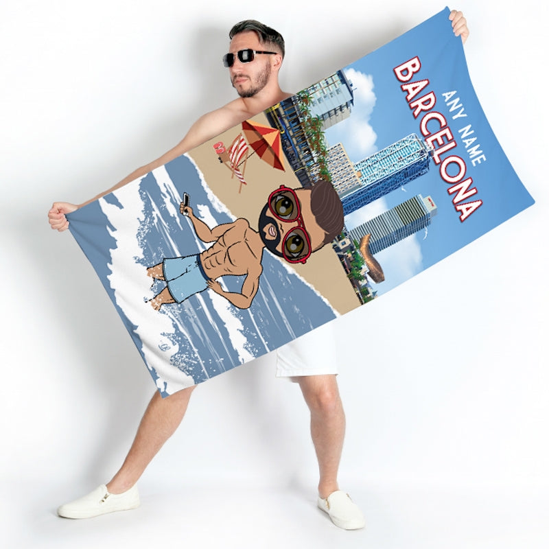 MrCB Barcelona Beach Towel - Image 4