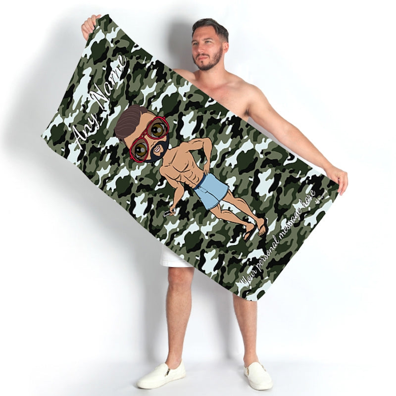 MrCB Camo Beach Towel - Image 5