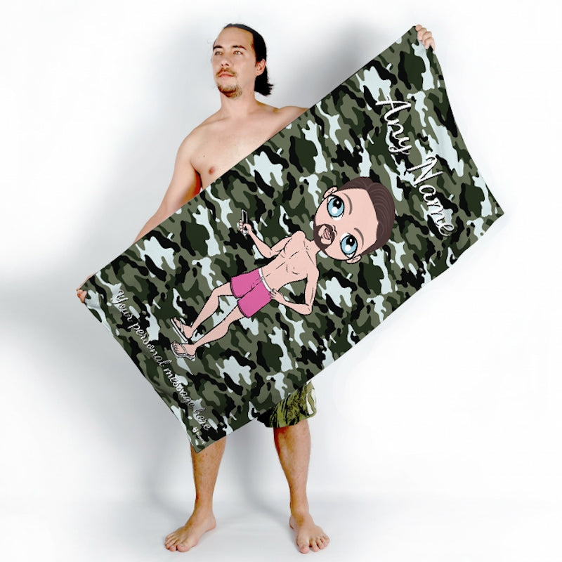 MrCB Camo Beach Towel - Image 2