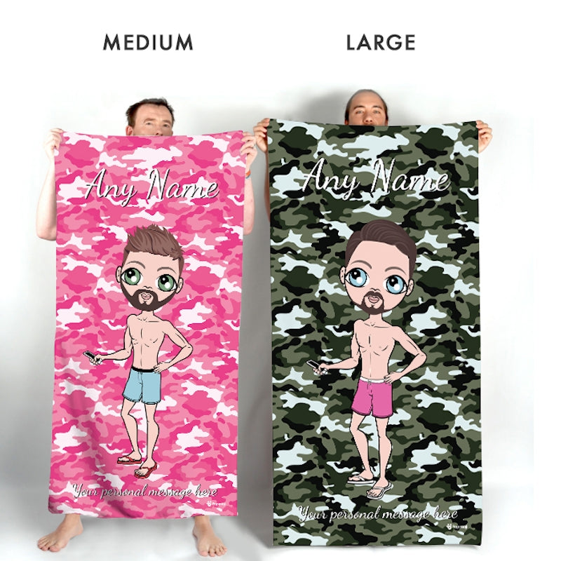 MrCB Camo Beach Towel - Image 4