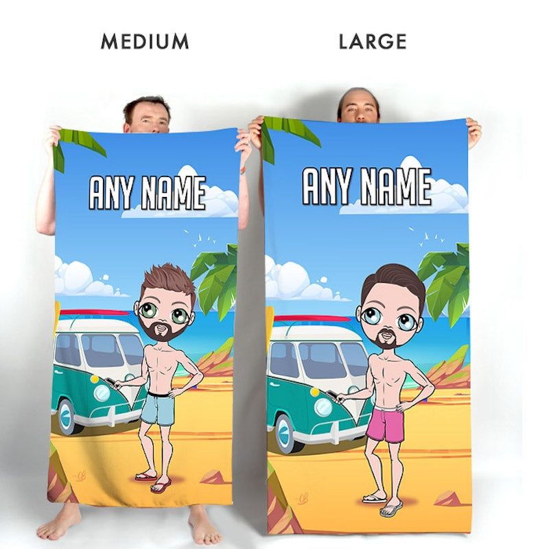 MrCB Campervan Beach Towel - Image 3