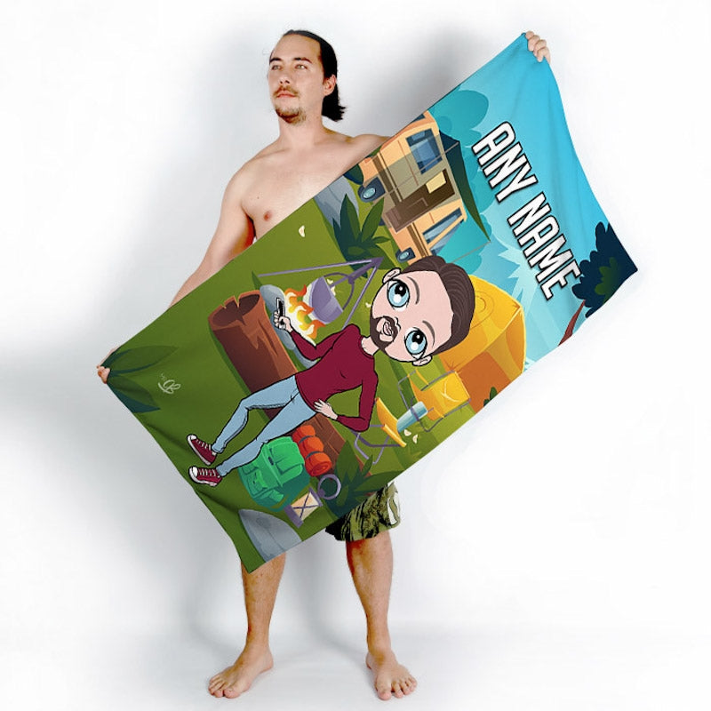 MrCB Camping Beach Towel - Image 4