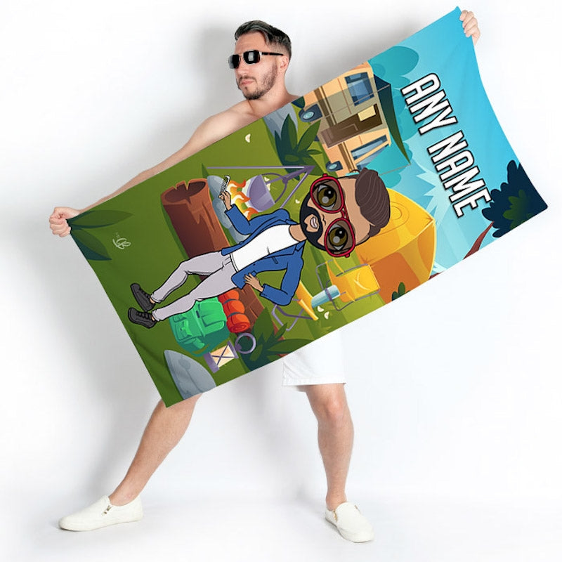 MrCB Camping Beach Towel - Image 2