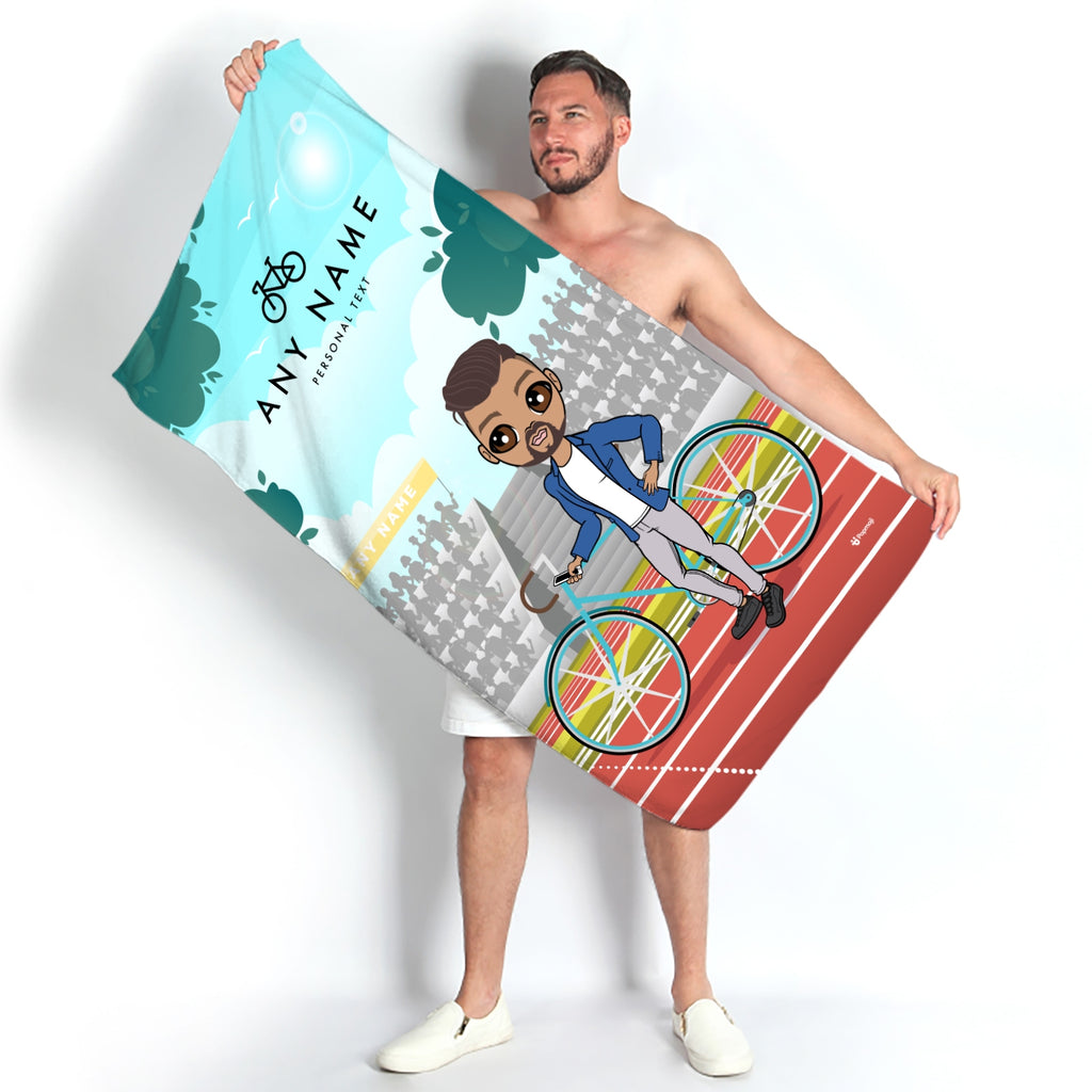 MrCB Cyclist Beach Towel - Image 4