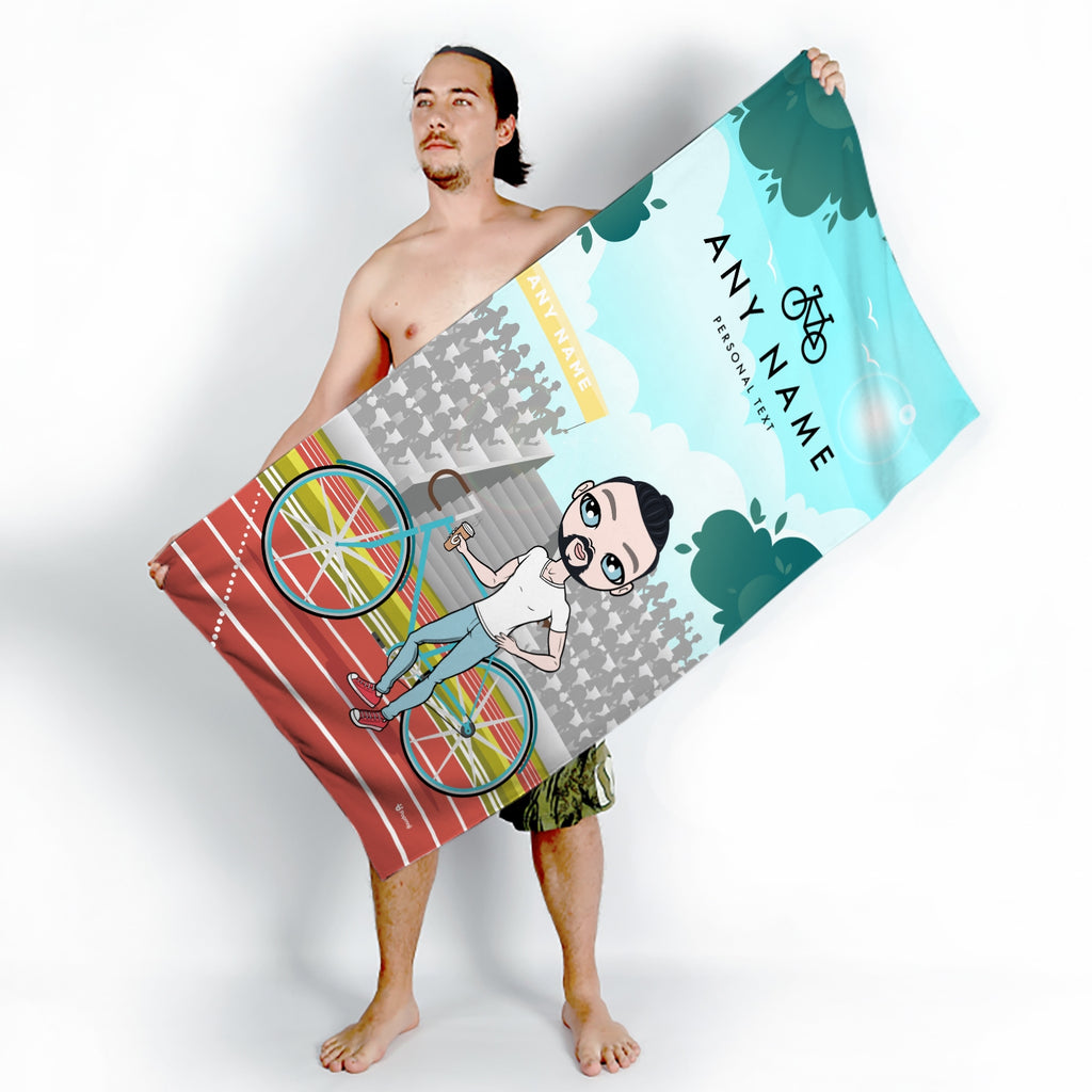 MrCB Cyclist Beach Towel - Image 3