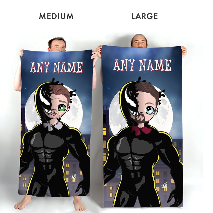 MrCB Evil Symbiote Beach Towel - Image 4