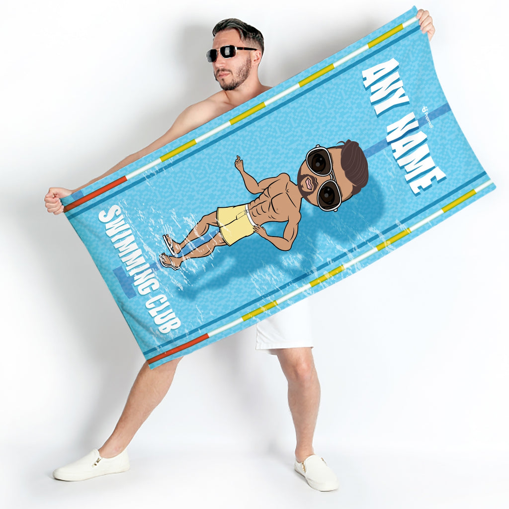 MrCB Personalized Floating Swimming Towel - Image 1