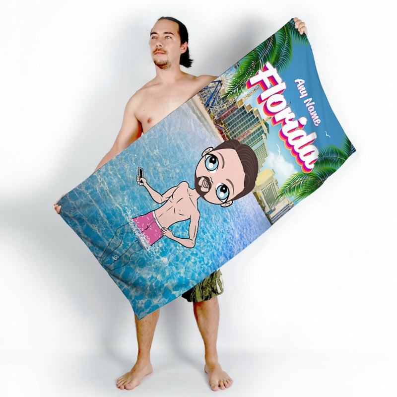 MrCB Florida Beach Towel - Image 2