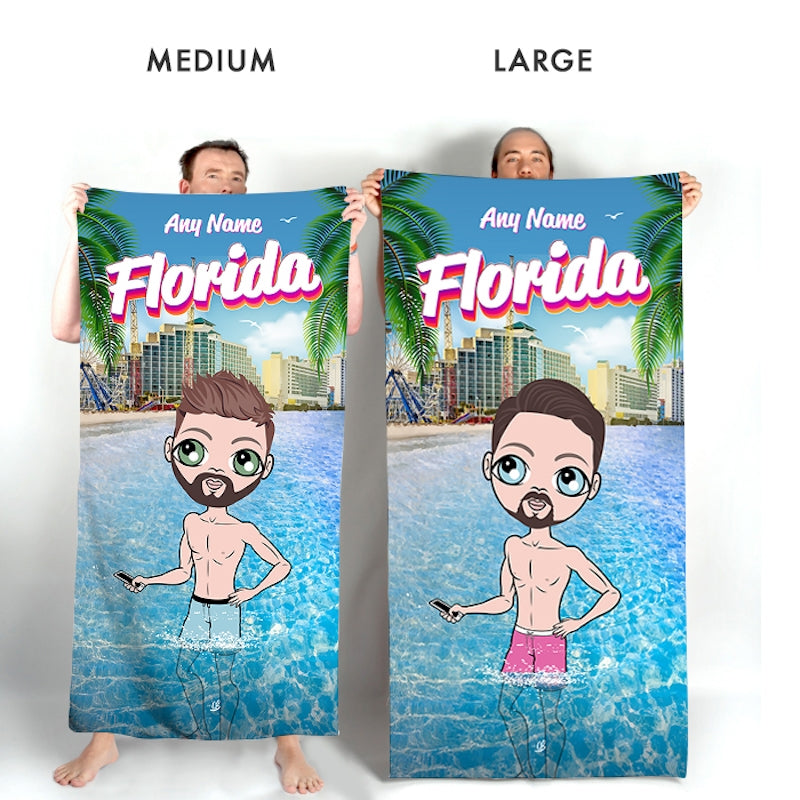 MrCB Florida Beach Towel - Image 3