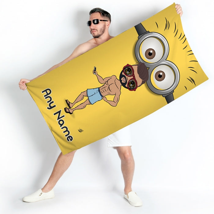 MrCB Google Eyes Beach Towel - Image 3