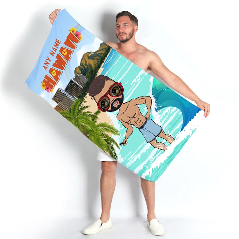 MrCB Hawaii Beach Towel - Image 2