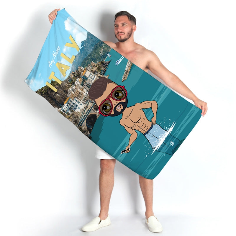 MrCB Italy Beach Towel - Image 1