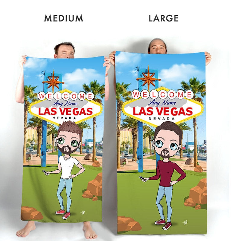 MrCB Las Vegas Beach Towel - Image 4